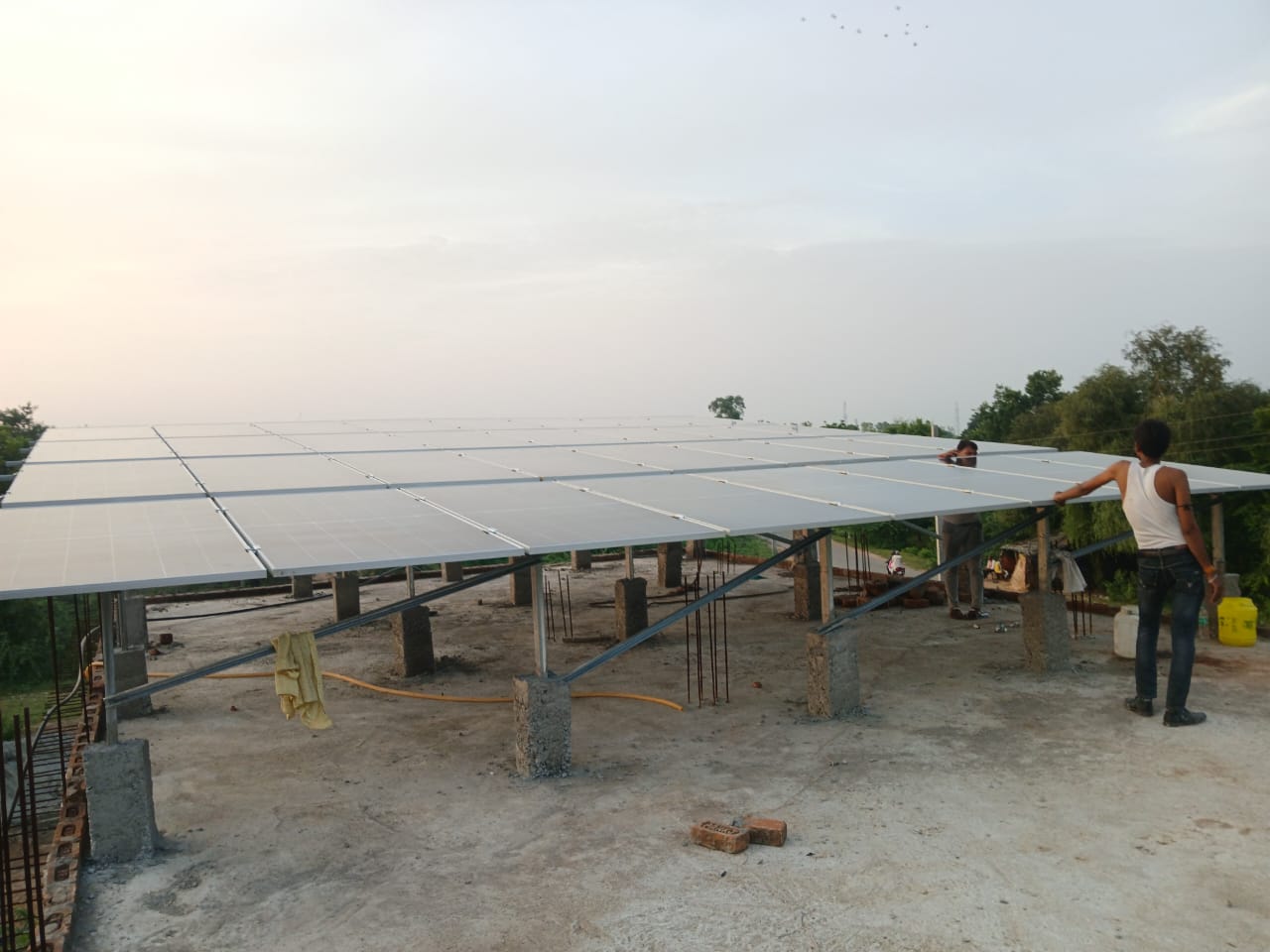 Industrial Rooftop Solar Array by Chandel Enterprises